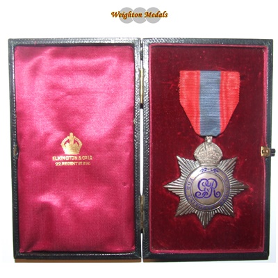Imperial Service Medal - GV Star - Edward Read